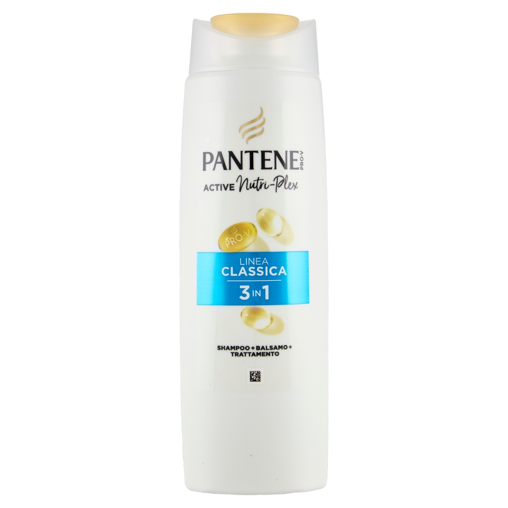 Pantene Pro-V Linea Classica 3 in 1 Shampoo + Balsamo + Trattamento Active Nutri-Plex 250 ml